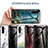 Silicone Frame Fashionable Pattern Mirror Case Cover for Samsung Galaxy A04s