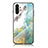 Silicone Frame Fashionable Pattern Mirror Case Cover for Samsung Galaxy A04s