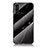 Silicone Frame Fashionable Pattern Mirror Case Cover for Samsung Galaxy A04s Black