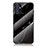 Silicone Frame Fashionable Pattern Mirror Case Cover for Samsung Galaxy A05s Black