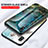 Silicone Frame Fashionable Pattern Mirror Case Cover for Samsung Galaxy A10e