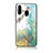 Silicone Frame Fashionable Pattern Mirror Case Cover for Samsung Galaxy A40s