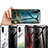 Silicone Frame Fashionable Pattern Mirror Case Cover for Samsung Galaxy A50