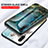 Silicone Frame Fashionable Pattern Mirror Case Cover for Samsung Galaxy A50