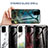 Silicone Frame Fashionable Pattern Mirror Case Cover for Samsung Galaxy A51 4G