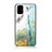 Silicone Frame Fashionable Pattern Mirror Case Cover for Samsung Galaxy A51 4G