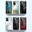 Silicone Frame Fashionable Pattern Mirror Case Cover for Samsung Galaxy A52s 5G