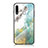 Silicone Frame Fashionable Pattern Mirror Case Cover for Samsung Galaxy A70E