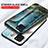 Silicone Frame Fashionable Pattern Mirror Case Cover for Samsung Galaxy A81