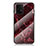 Silicone Frame Fashionable Pattern Mirror Case Cover for Samsung Galaxy A91