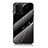 Silicone Frame Fashionable Pattern Mirror Case Cover for Samsung Galaxy A91 Black