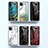 Silicone Frame Fashionable Pattern Mirror Case Cover for Samsung Galaxy F42 5G