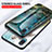 Silicone Frame Fashionable Pattern Mirror Case Cover for Samsung Galaxy M02