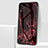 Silicone Frame Fashionable Pattern Mirror Case Cover for Samsung Galaxy M10