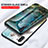 Silicone Frame Fashionable Pattern Mirror Case Cover for Samsung Galaxy M11