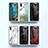 Silicone Frame Fashionable Pattern Mirror Case Cover for Samsung Galaxy M11