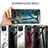 Silicone Frame Fashionable Pattern Mirror Case Cover for Samsung Galaxy M12