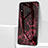 Silicone Frame Fashionable Pattern Mirror Case Cover for Samsung Galaxy M20