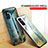 Silicone Frame Fashionable Pattern Mirror Case Cover for Samsung Galaxy M23 5G