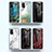 Silicone Frame Fashionable Pattern Mirror Case Cover for Samsung Galaxy M23 5G