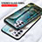 Silicone Frame Fashionable Pattern Mirror Case Cover for Samsung Galaxy M32 5G