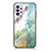 Silicone Frame Fashionable Pattern Mirror Case Cover for Samsung Galaxy M32 5G