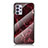 Silicone Frame Fashionable Pattern Mirror Case Cover for Samsung Galaxy M32 5G