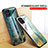 Silicone Frame Fashionable Pattern Mirror Case Cover for Samsung Galaxy M33 5G