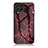 Silicone Frame Fashionable Pattern Mirror Case Cover for Samsung Galaxy M33 5G