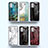 Silicone Frame Fashionable Pattern Mirror Case Cover for Samsung Galaxy M52 5G