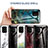 Silicone Frame Fashionable Pattern Mirror Case Cover for Samsung Galaxy M80S