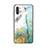 Silicone Frame Fashionable Pattern Mirror Case Cover for Samsung Galaxy Note 10