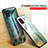 Silicone Frame Fashionable Pattern Mirror Case Cover for Samsung Galaxy Note 10 Lite
