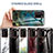 Silicone Frame Fashionable Pattern Mirror Case Cover for Samsung Galaxy Note 20 Ultra 5G