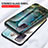 Silicone Frame Fashionable Pattern Mirror Case Cover for Samsung Galaxy S20 FE (2022) 5G