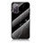 Silicone Frame Fashionable Pattern Mirror Case Cover for Samsung Galaxy S20 FE 4G Black