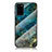 Silicone Frame Fashionable Pattern Mirror Case Cover for Samsung Galaxy S20 Plus