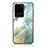 Silicone Frame Fashionable Pattern Mirror Case Cover for Samsung Galaxy S20 Ultra 5G