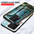 Silicone Frame Fashionable Pattern Mirror Case Cover for Vivo iQOO 10 5G