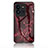 Silicone Frame Fashionable Pattern Mirror Case Cover for Vivo iQOO 10 Pro 5G