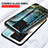 Silicone Frame Fashionable Pattern Mirror Case Cover for Vivo iQOO Neo7 5G