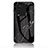 Silicone Frame Fashionable Pattern Mirror Case Cover for Vivo iQOO Neo7 5G Black