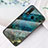 Silicone Frame Fashionable Pattern Mirror Case Cover for Vivo iQOO U3 4G