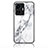 Silicone Frame Fashionable Pattern Mirror Case Cover for Vivo iQOO Z6 Lite 5G