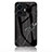 Silicone Frame Fashionable Pattern Mirror Case Cover for Vivo iQOO Z6 Lite 5G Black