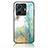 Silicone Frame Fashionable Pattern Mirror Case Cover for Vivo iQOO Z6 Pro 5G