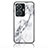 Silicone Frame Fashionable Pattern Mirror Case Cover for Vivo T1 4G