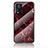 Silicone Frame Fashionable Pattern Mirror Case Cover for Vivo V21 5G