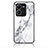 Silicone Frame Fashionable Pattern Mirror Case Cover for Vivo V25e