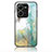 Silicone Frame Fashionable Pattern Mirror Case Cover for Vivo V25e